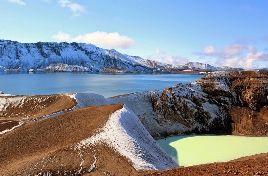 La caldeira d'Askja - Islande