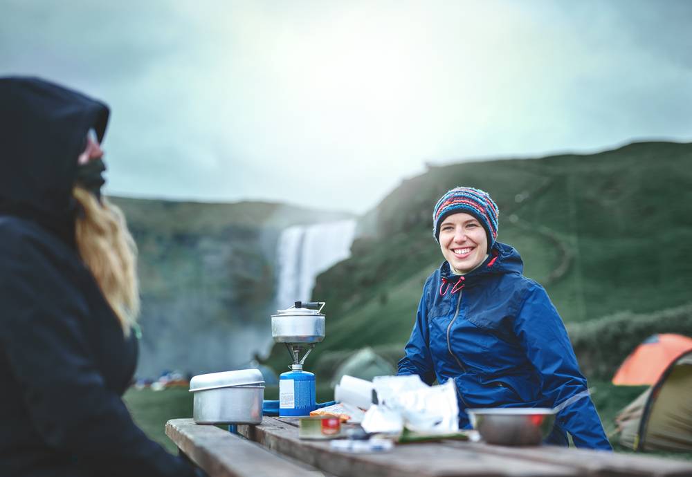 Camper en Islande